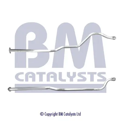 Abgasrohr hinten BM CATALYSTS BM50673 Bild Abgasrohr hinten BM CATALYSTS BM50673