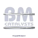 Abgasrohr hinten BM CATALYSTS BM50743