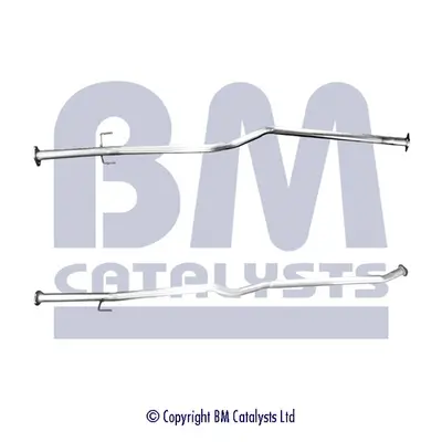 Abgasrohr mitte BM CATALYSTS BM50827