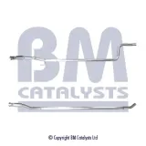 Abgasrohr mitte BM CATALYSTS BM50843