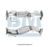 Abgasrohr Mitte BM CATALYSTS BM50905