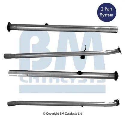 Abgasrohr hinten BM CATALYSTS BM50938 Bild Abgasrohr hinten BM CATALYSTS BM50938