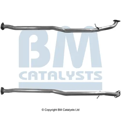 Abgasrohr hinten BM CATALYSTS BM50966 Bild Abgasrohr hinten BM CATALYSTS BM50966