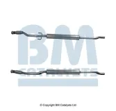 Abgasrohr mitte BM CATALYSTS BM51237