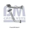 Abgasrohr vorne links BM CATALYSTS BM70245