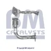 Abgasrohr vorne BM CATALYSTS BM70431