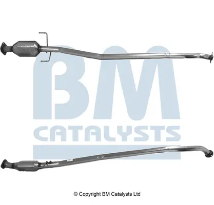 Katalysator hinten BM CATALYSTS BM80297H Bild Katalysator hinten BM CATALYSTS BM80297H
