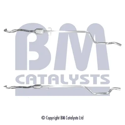 Katalysator hinten BM CATALYSTS BM80466H Bild Katalysator hinten BM CATALYSTS BM80466H