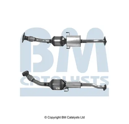 Katalysator hinten BM CATALYSTS BM80552H Bild Katalysator hinten BM CATALYSTS BM80552H