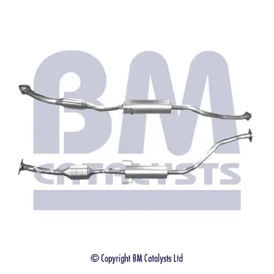 Katalysator hinten BM CATALYSTS BM91071H Bild Katalysator hinten BM CATALYSTS BM91071H