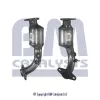 Katalysator vorne BM CATALYSTS BM91256H Bild Katalysator vorne BM CATALYSTS BM91256H