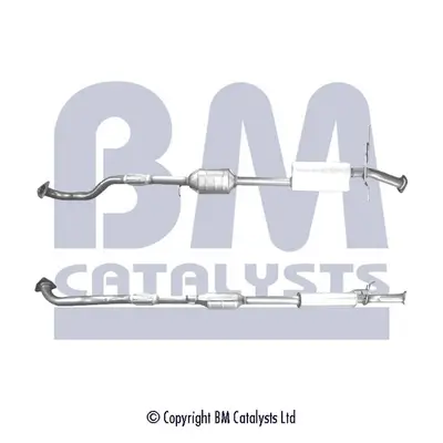 Katalysator hinten BM CATALYSTS BM91437H Bild Katalysator hinten BM CATALYSTS BM91437H