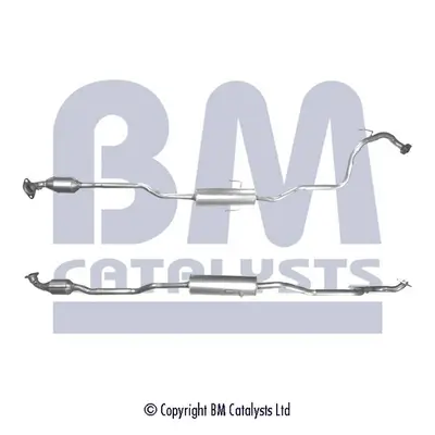 Katalysator hinten BM CATALYSTS BM91576H Bild Katalysator hinten BM CATALYSTS BM91576H