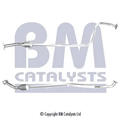 Katalysator hinten BM CATALYSTS BM92034H Bild Katalysator hinten BM CATALYSTS BM92034H