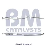 Katalysator hinten BM CATALYSTS BM92214H