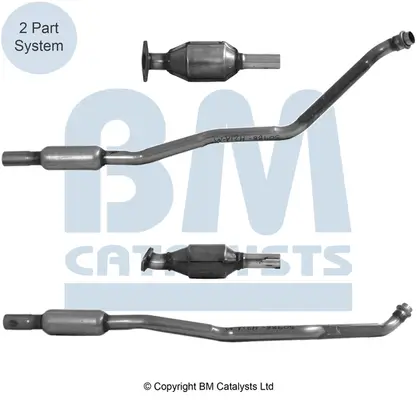 Katalysator hinten BM CATALYSTS BM92326H Bild Katalysator hinten BM CATALYSTS BM92326H