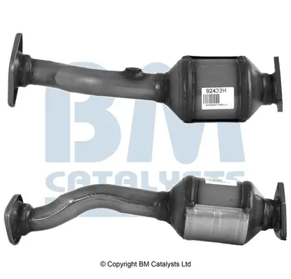 Katalysator hinten BM CATALYSTS BM92432H