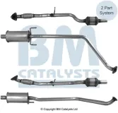 Katalysator hinten BM CATALYSTS BM92961H