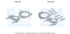 Montagesatz, Abgasrohr BM CATALYSTS FK50013