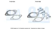 Montagesatz, Abgasrohr BM CATALYSTS FK50166