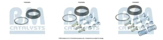 Montagesatz, Abgasrohr Mitte BM CATALYSTS FK50365 Bild Montagesatz, Abgasrohr Mitte BM CATALYSTS FK50365
