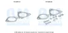 Montagesatz, Abgasrohr BM CATALYSTS FK70447