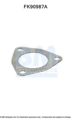 Montagesatz, Katalysator hinten BM CATALYSTS FK90987