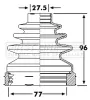 Faltenbalgsatz, Antriebswelle FIRST LINE FCB6244