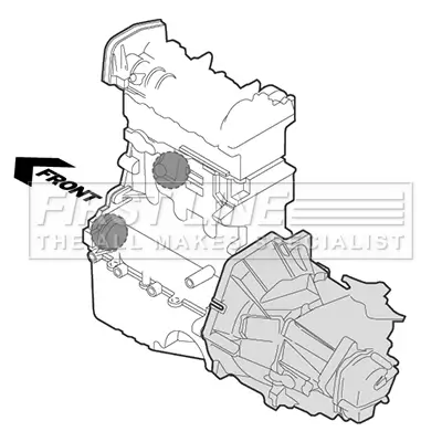 Lagerung, Motor beidseitig vorne FIRST LINE FEM3166 Bild Lagerung, Motor beidseitig vorne FIRST LINE FEM3166