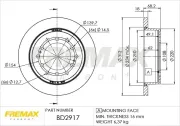 Bremsscheibe FREMAX BD-2917