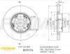 Bremsscheibe FREMAX BD-9076 Bild Bremsscheibe FREMAX BD-9076