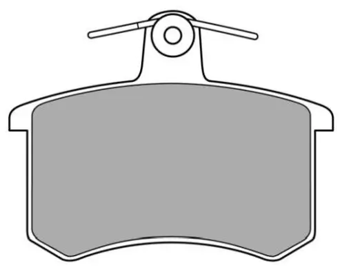 Bremsbelagsatz, Scheibenbremse Hinterachse FREMAX FBP-0444 Bild Bremsbelagsatz, Scheibenbremse Hinterachse FREMAX FBP-0444
