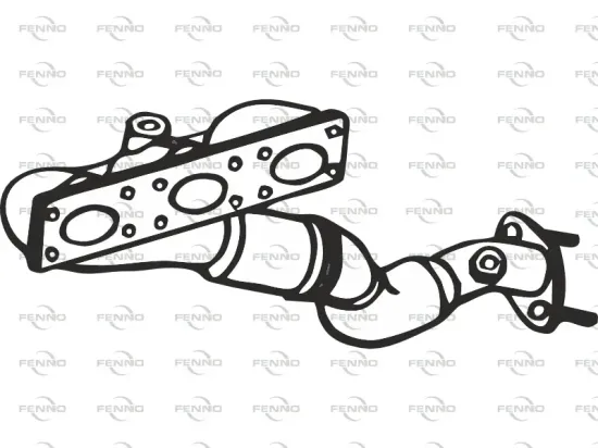 Katalysator vorne FENNO P9495CAT Bild Katalysator vorne FENNO P9495CAT