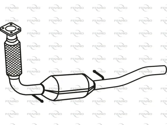 Ruß-/Partikelfilter, Abgasanlage FENNO P9925DPF Bild Ruß-/Partikelfilter, Abgasanlage FENNO P9925DPF