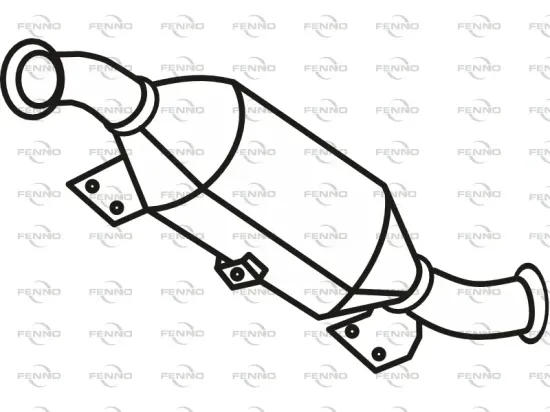 Ruß-/Partikelfilter, Abgasanlage FENNO P9951DPF Bild Ruß-/Partikelfilter, Abgasanlage FENNO P9951DPF