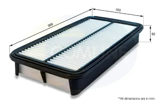 Luftfilter COMLINE CTY12158 Bild Luftfilter COMLINE CTY12158