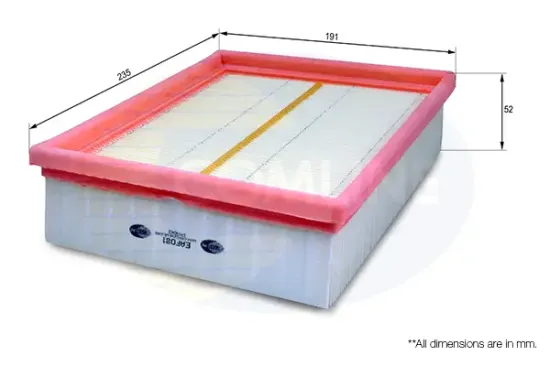 Luftfilter COMLINE EAF081 Bild Luftfilter COMLINE EAF081