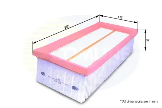 Luftfilter COMLINE EAF591 Bild Luftfilter COMLINE EAF591