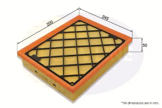 Luftfilter COMLINE EAF939 Bild Luftfilter COMLINE EAF939