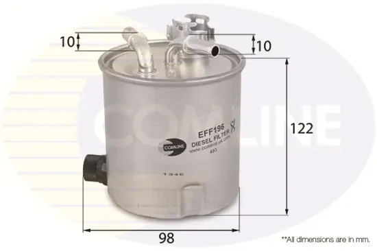 Kraftstofffilter COMLINE EFF196 Bild Kraftstofffilter COMLINE EFF196