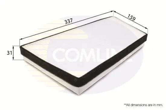 Filter, Innenraumluft COMLINE EKF115 Bild Filter, Innenraumluft COMLINE EKF115
