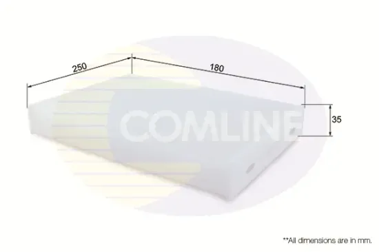 Filter, Innenraumluft COMLINE EKF371 Bild Filter, Innenraumluft COMLINE EKF371