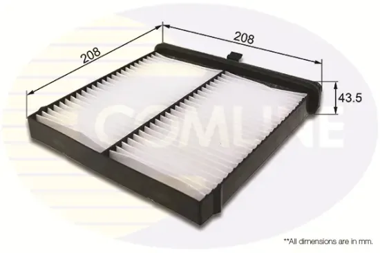 Filter, Innenraumluft COMLINE EKF415 Bild Filter, Innenraumluft COMLINE EKF415