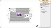 Kühler, Motorkühlung AHE 102.116/A