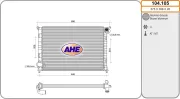 Kühler, Motorkühlung AHE 104.105