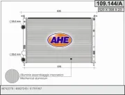Kühler, Motorkühlung AHE 109.144/A