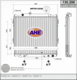 Kühler, Motorkühlung AHE 130.206
