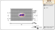 Kondensator, Klimaanlage AHE 43116