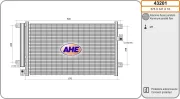Kondensator, Klimaanlage AHE 43201