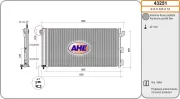 Kondensator, Klimaanlage AHE 43251